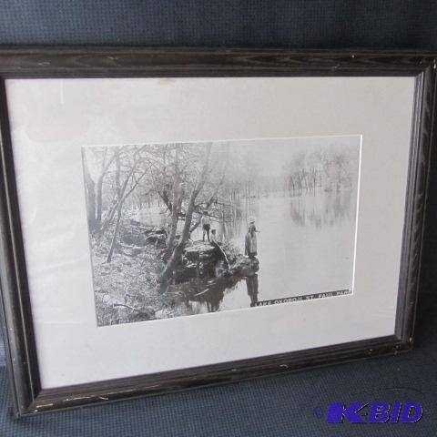 lot 38 image: Lake Okoboji Historic Print