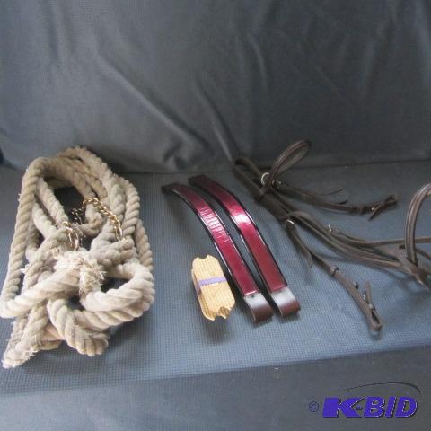 lot 69 image: English Bridle, Brow Band