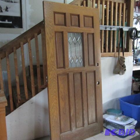 lot 70 image: 8-Panel Entry Door