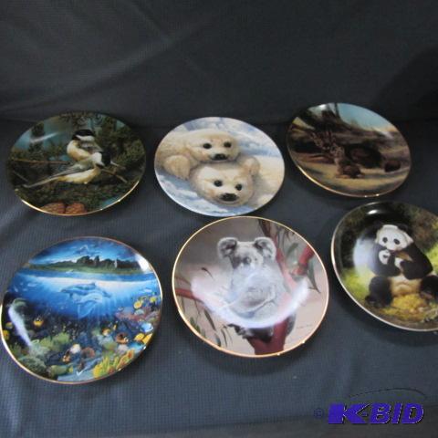 lot 80 image: Endangered Species Plates