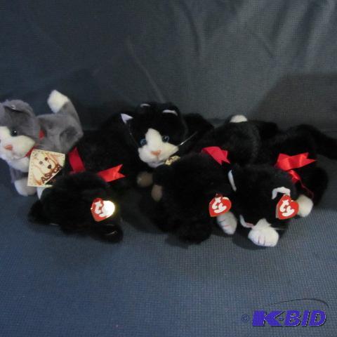 lot 93 image: Ty & Special Effects Cats