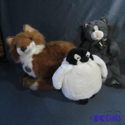 lot 94 image: Fox, Cat, Penguin