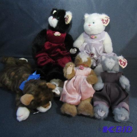 lot 95 image: Ty Beanie Cats