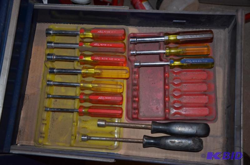 lot 131 image: Mac set of nut drivers...