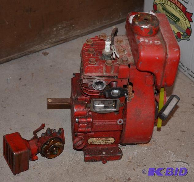 lot 170 image: Clinton Gas Motor E-2 Pull. ...