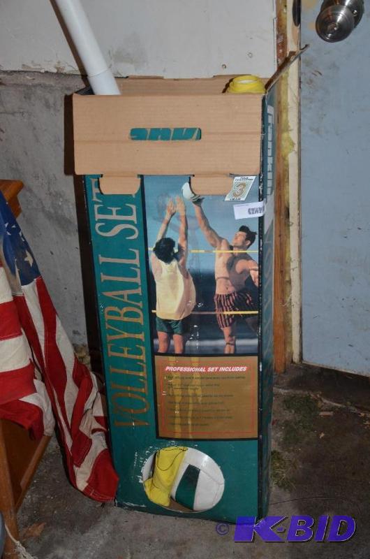lot 199 image: volleyball net in box...