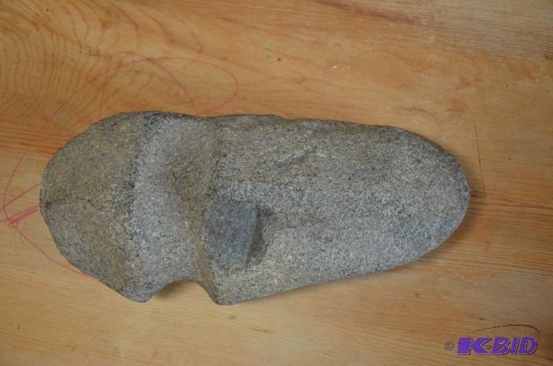 lot 204 image: Rock found in the Dakotas next to a Buffalo h...
