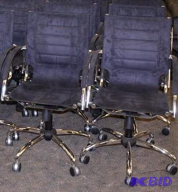 2 Brand New Safco Flaunt Executive Leather Ch...