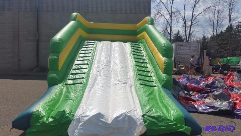 lot 4 image: Zorb ball ramp or slide, this is like brand ...