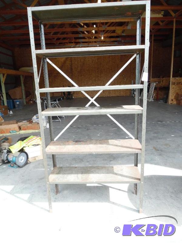 Metal shelf