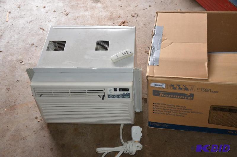 lot 84 image: Kenmore airconditioner model 4275081 8,000 bt...