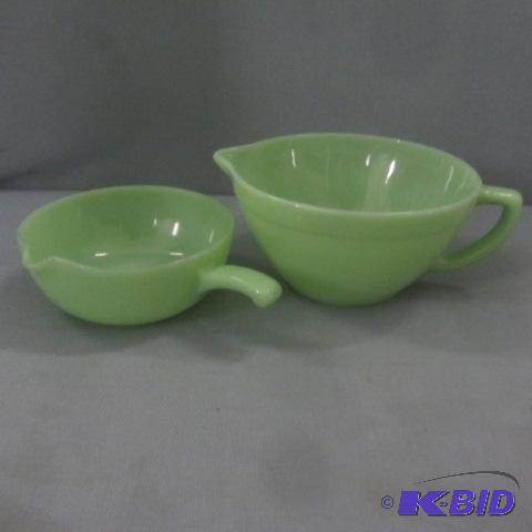 Fire King Jadeite Batter Bowls