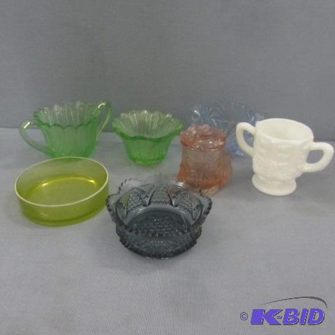 Colorful Depression Glass