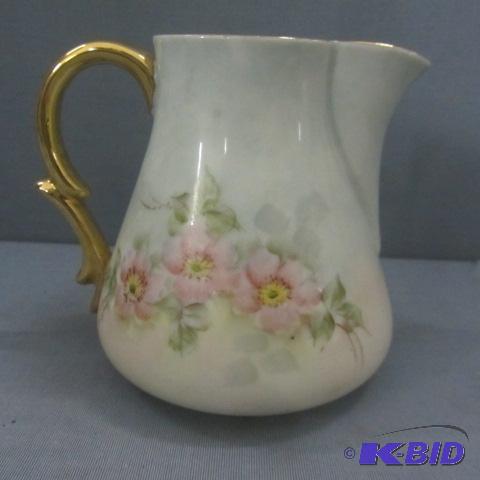 Fancy Hand Painted Pitcher