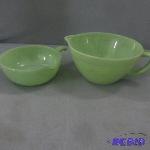 Fire King Jadeite Batter Bowls