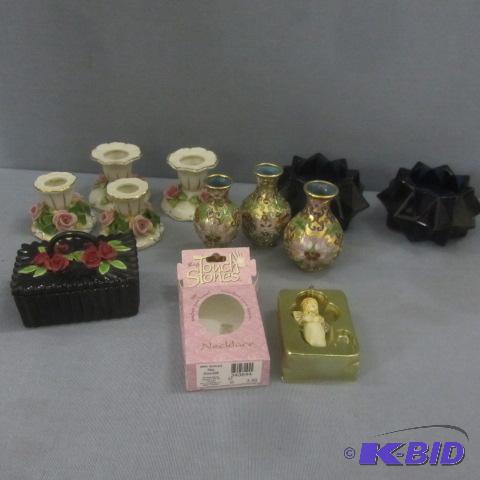 Candle Holders, Dresser Dish