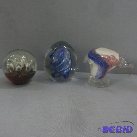 Murano Glass Paperweights