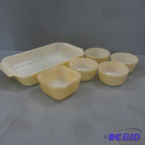 AH Fire King Golden Dishes