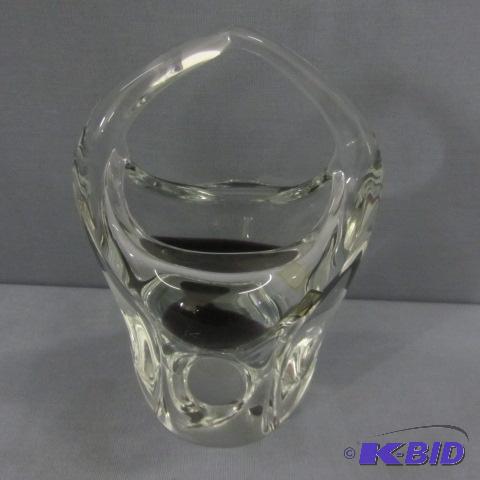 Solid Glass Basket