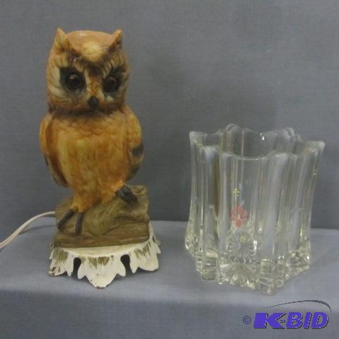 Fenton Dish, Owl Light