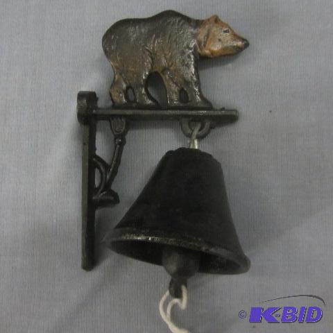 Cast Iron Bear Bell