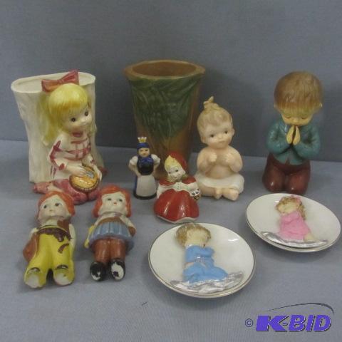 Vintage Boy & Girl Figures