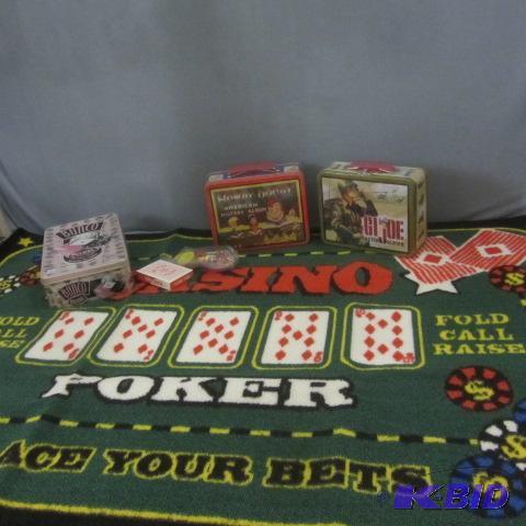 Bunco, Poker, Lunch Boxes
