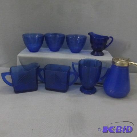 Cobalt Cream & Sugar, Dishes