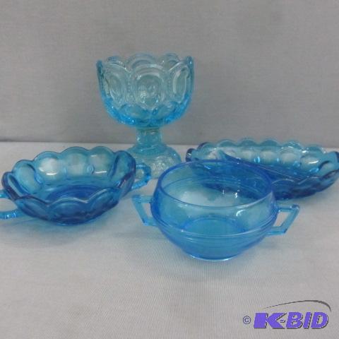 Fancy Blue Candy Dishes