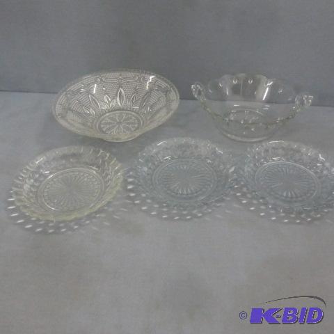Fancy Glass Serving Bowls