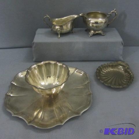 Silver Plate Serving