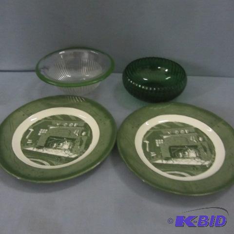 Green Dishes