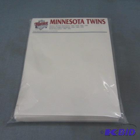 MN Twins Stationary