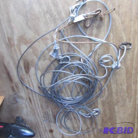 Sections of Steel Cable