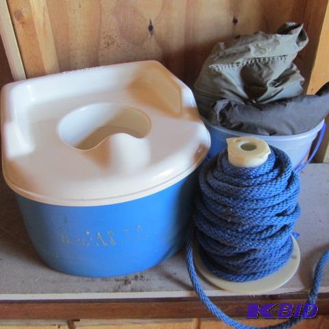 FP Potty, Rope, Rain Suits