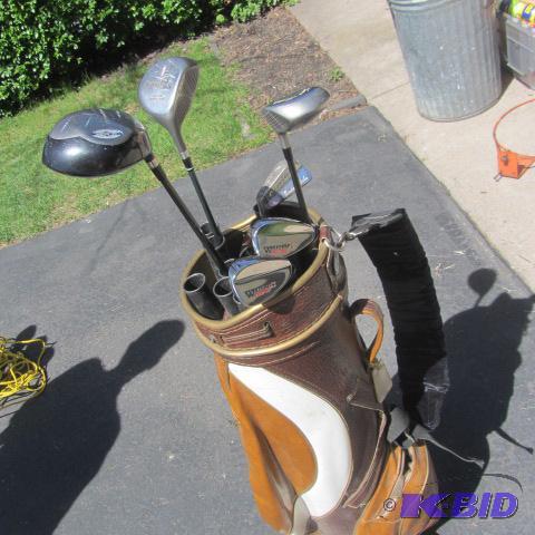 Golf Clubs & Bag