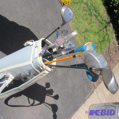 Golf Clubs & Bag