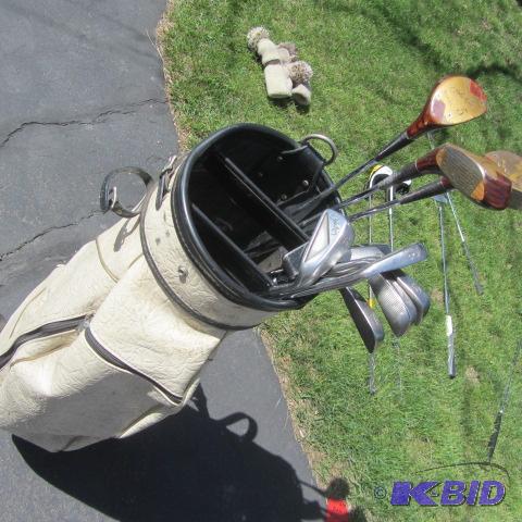 Golf Clubs & Bag