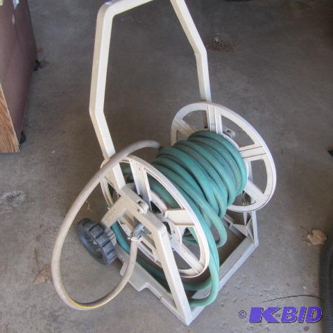Hose Reel & Garden Hose