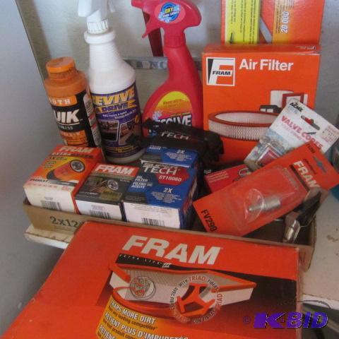 Engine Filters, Auto Supplies