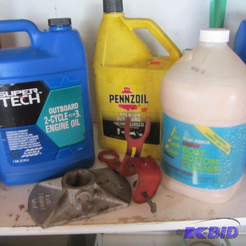 Boat Cleaner, Outboard Oil