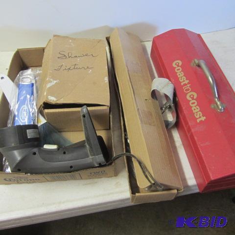 Tool Box, Plier, Scrappers