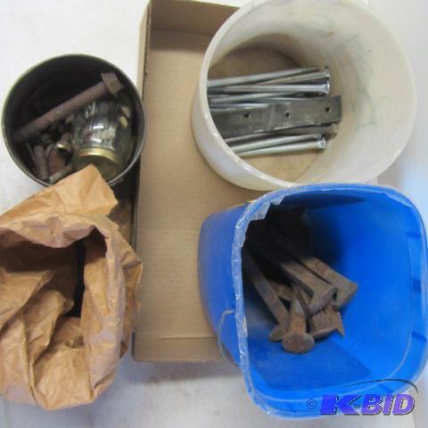 Railroad Spikes, Bolts, Nails