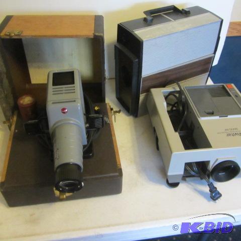 Kodak & Vivitar Slide Projectors