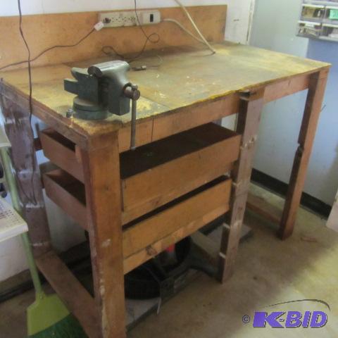 Work Bench, Littletown Vise