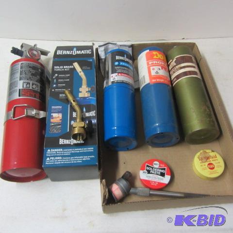 Torch Set, Fire Extinguisher