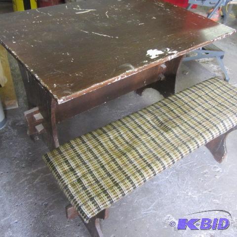 Vintage Mission Picnic Table & Bench