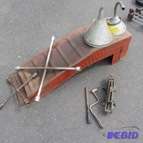 Car Ramps, Wrenches, Jack