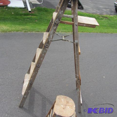 Wooden Step Ladders & Stool