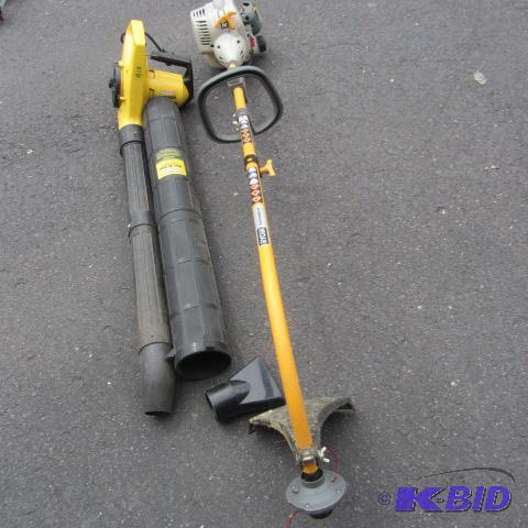 Ryobi String Trimmer, Blower Vac